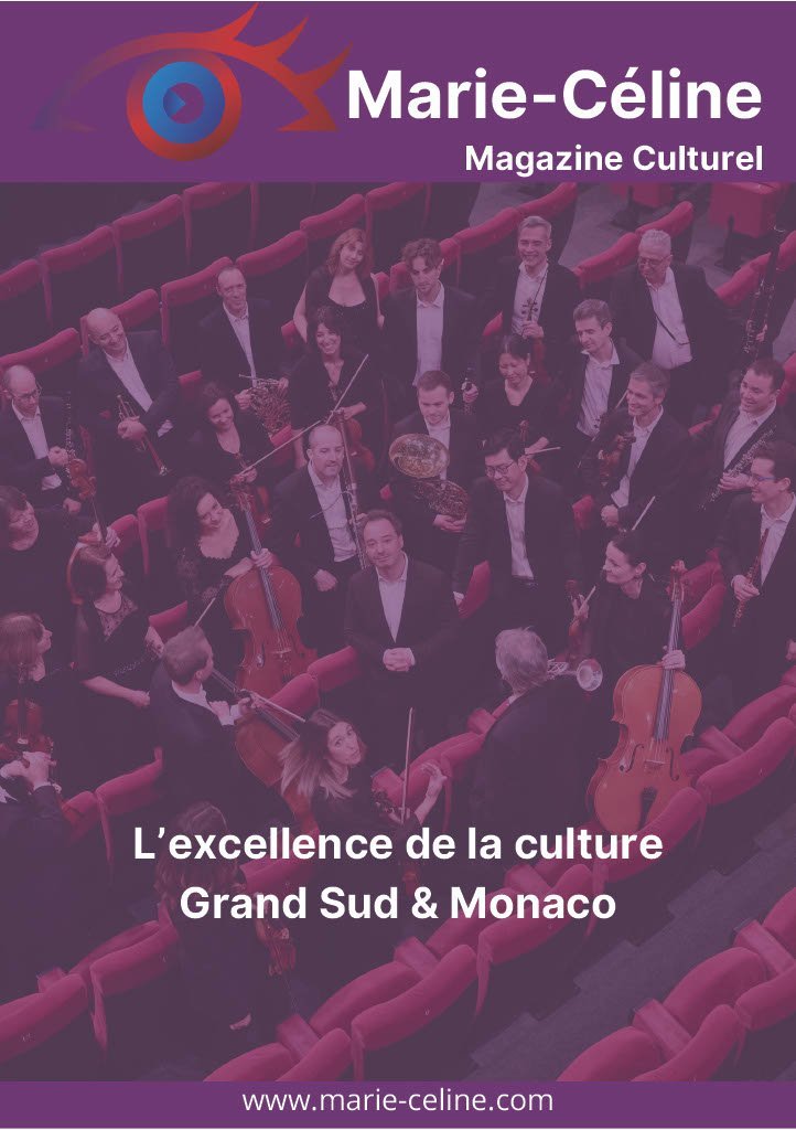 Affiche MC Cultural magazine and orchestra season programme poster